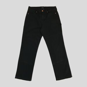 Brixton Black Relaxed Stretch Cotton Builders Mens Casual Carpenters Pants 31